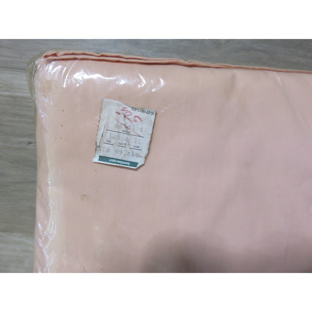 Vintage Penobscot Supercale No-Iron Double Flat Sheet 100% Cotton Pink Peach USA - Picture 6 of 6